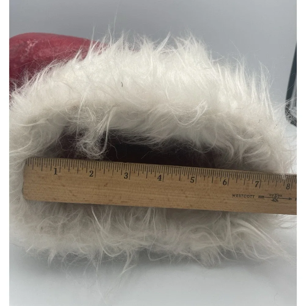 Vintage Paper Mache Large Santa Boot 11